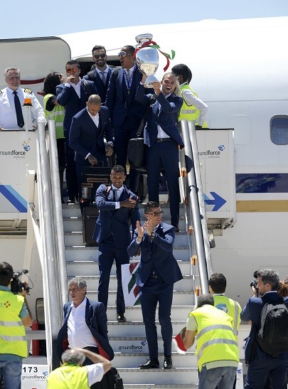 Şampiyona coşkulu karşılama 8