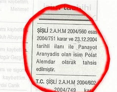 Türkiye'nin en ilginç isimleri 12