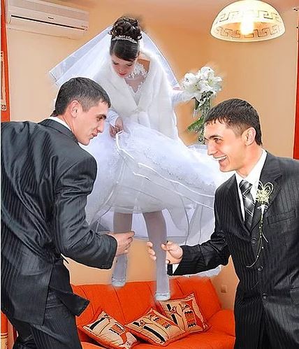 Dünyanın en ilginç düğün fotoğrafları 13