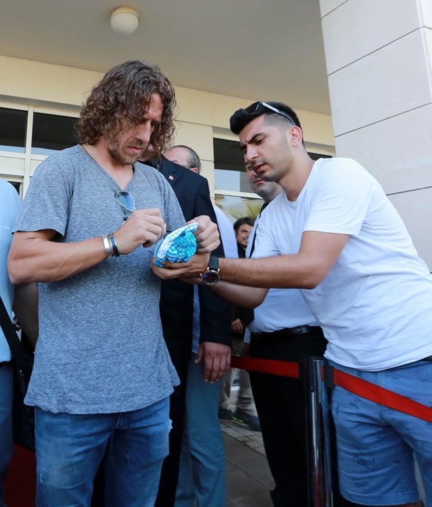 Yıldız futbolcular Antalya'da 13