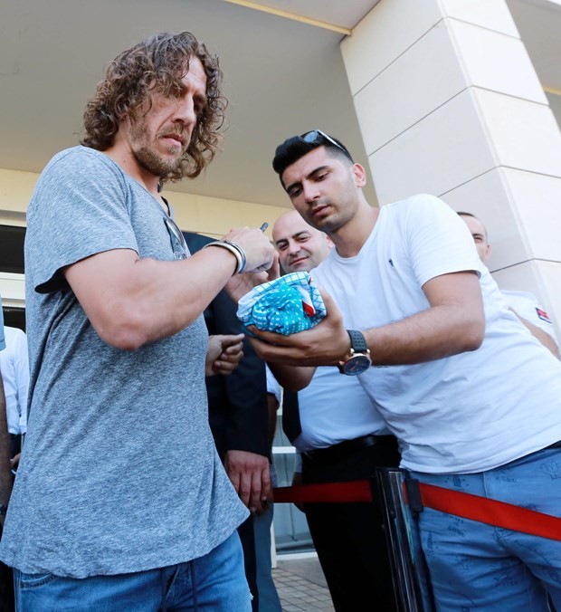 Yıldız futbolcular Antalya'da 15