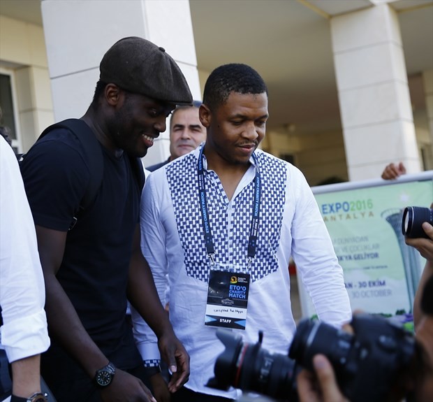 Yıldız futbolcular Antalya'da 2