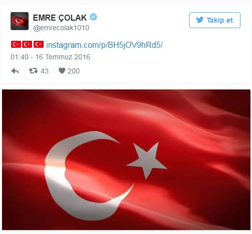 Spor dünyasından darbe girişimine tepkiler! 4