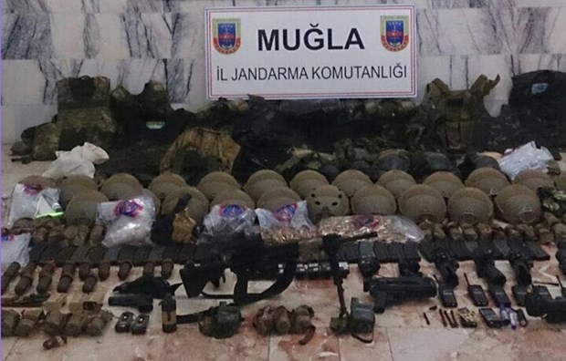 Erdoğan'ın otelini basanların mühimmatları ele geçirildi 1