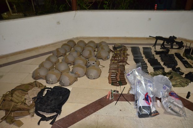 Erdoğan'ın otelini basanların mühimmatları ele geçirildi 10