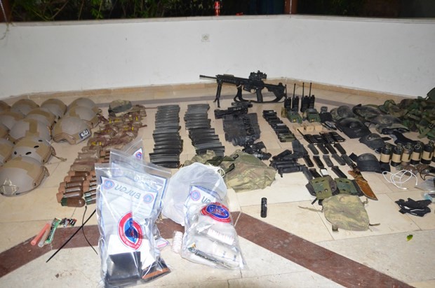 Erdoğan'ın otelini basanların mühimmatları ele geçirildi 11