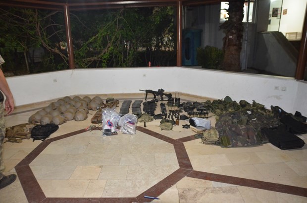 Erdoğan'ın otelini basanların mühimmatları ele geçirildi 9