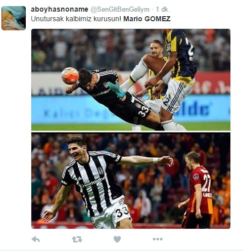 Mario Gomez'e yazılmış en iyi 20 veda tweet'i 15