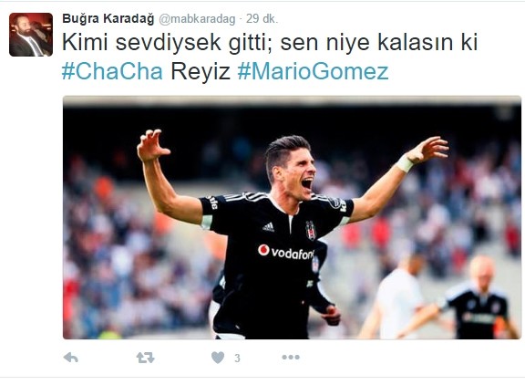 Mario Gomez'e yazılmış en iyi 20 veda tweet'i 7
