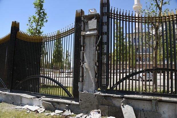 Darbe girişimi Cumhurbaşkanlığı Sarayı'na böyle zarar verdi 11