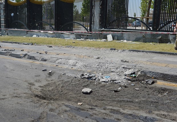 Darbe girişimi Cumhurbaşkanlığı Sarayı'na böyle zarar verdi 12