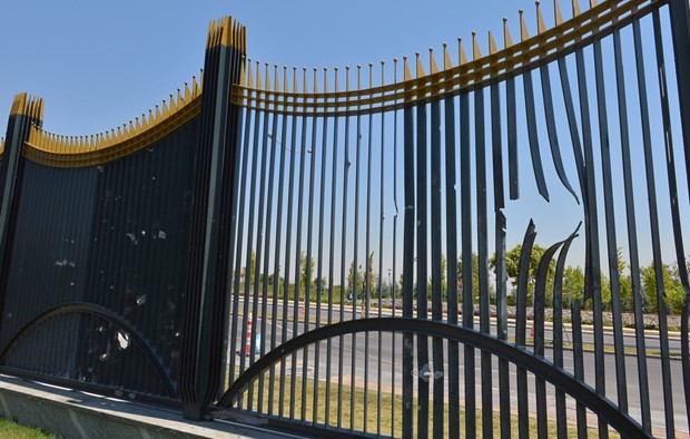 Darbe girişimi Cumhurbaşkanlığı Sarayı'na böyle zarar verdi 8