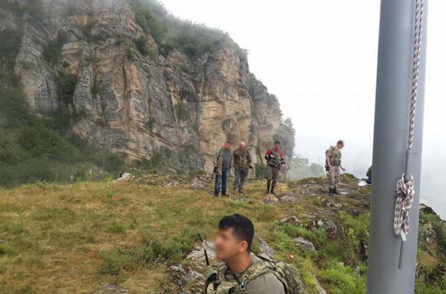 Maçka'da kaçan teröristler aranıyor 2