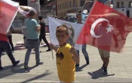 Taksim'de "Cumhuriyet ve Demokrasi Mitingi" 20