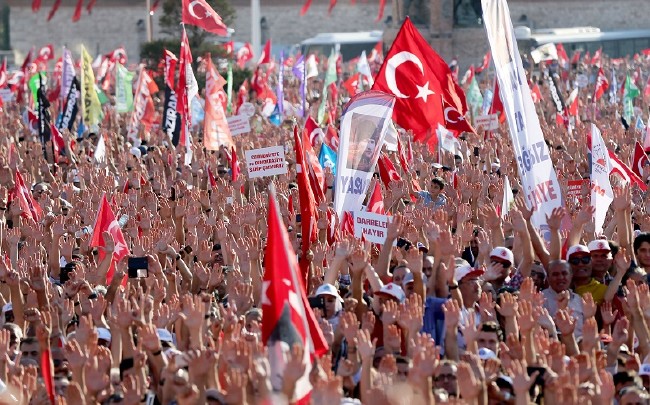 'Cumhuriyet ve Demokrasi Mitingi' 14