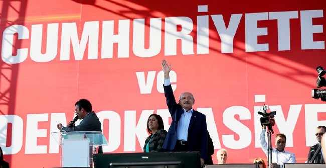 'Cumhuriyet ve Demokrasi Mitingi' 15