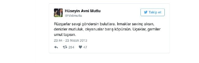 İşte eski İstanbul Valisi Mutlu'nun olay tweetleri 18