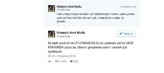 İşte eski İstanbul Valisi Mutlu'nun olay tweetleri 19