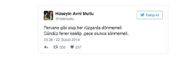 İşte eski İstanbul Valisi Mutlu'nun olay tweetleri 21