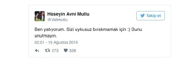 İşte eski İstanbul Valisi Mutlu'nun olay tweetleri 28