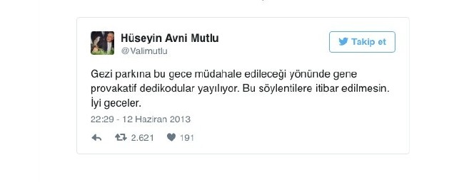 İşte eski İstanbul Valisi Mutlu'nun olay tweetleri 29