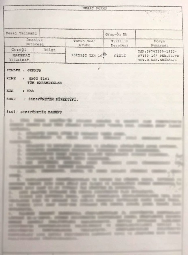 İşte darbecilerin sıkı yönetim direktifleri 6