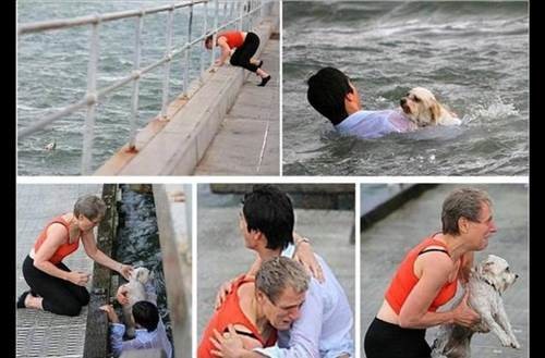 'İnsanlık ölmedi' dedirten fotoğraflar 24