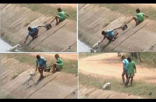 'İnsanlık ölmedi' dedirten fotoğraflar 44