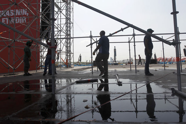 Yenikapı'da hazırlıklar tam gaz sürüyor 10