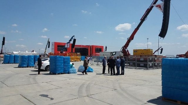 Yenikapı'da hazırlıklar tam gaz sürüyor 11