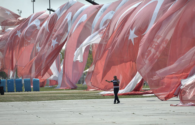 Yenikapı'da hazırlıklar tam gaz sürüyor 17