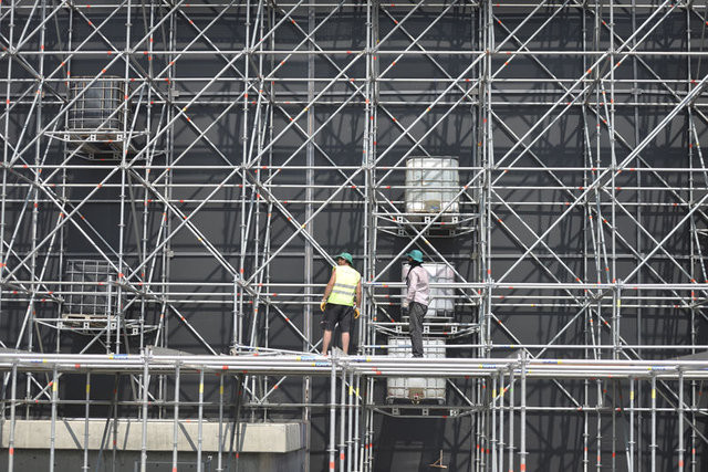 Yenikapı'da hazırlıklar tam gaz sürüyor 4