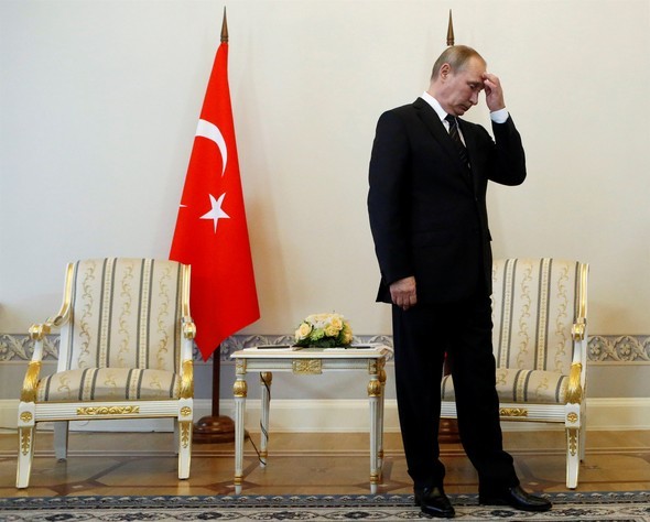 Putin Erdoğan'ı böyle karşıladı 1