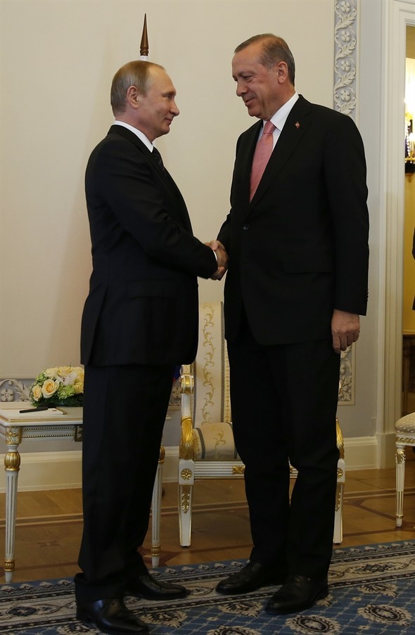 Putin Erdoğan'ı böyle karşıladı 6