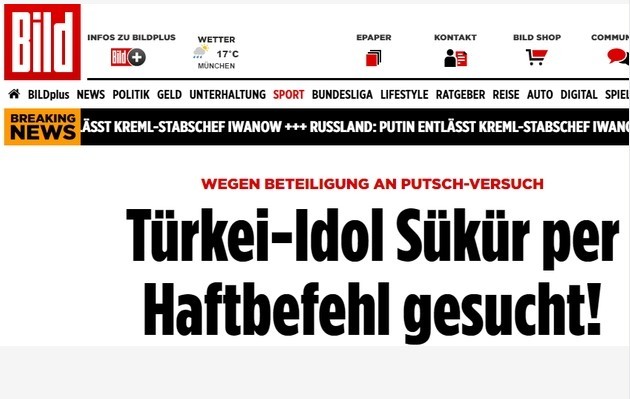 Yakalama kararı dış basında 12