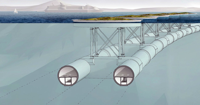 İşte dünyanın ilk yüzen tüneli 10