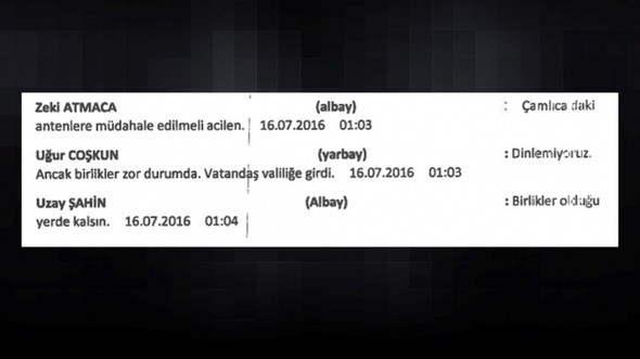 Darbecilerin 15 Temmuz gecesi yaşanan 'whatsapp' konuşmaları ortaya çıktı 24