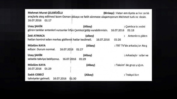 Darbecilerin 15 Temmuz gecesi yaşanan 'whatsapp' konuşmaları ortaya çıktı 26
