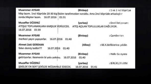 Darbecilerin 15 Temmuz gecesi yaşanan 'whatsapp' konuşmaları ortaya çıktı 27