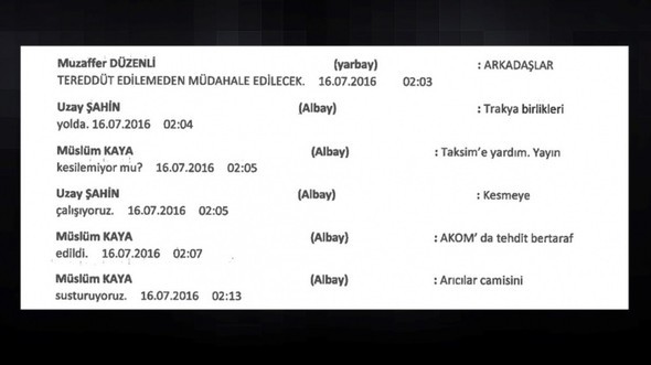 Darbecilerin 15 Temmuz gecesi yaşanan 'whatsapp' konuşmaları ortaya çıktı 29
