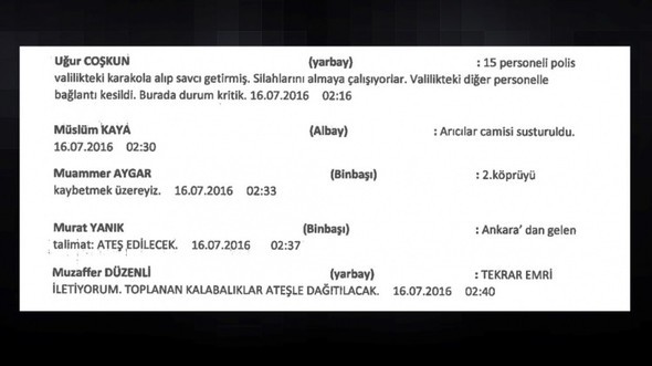 Darbecilerin 15 Temmuz gecesi yaşanan 'whatsapp' konuşmaları ortaya çıktı 30