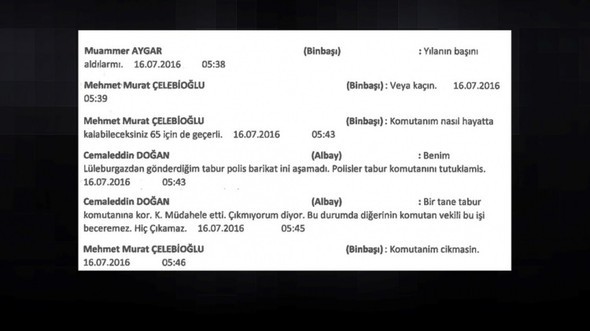 Darbecilerin 15 Temmuz gecesi yaşanan 'whatsapp' konuşmaları ortaya çıktı 40
