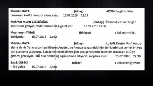 Darbecilerin 15 Temmuz gecesi yaşanan 'whatsapp' konuşmaları ortaya çıktı 5