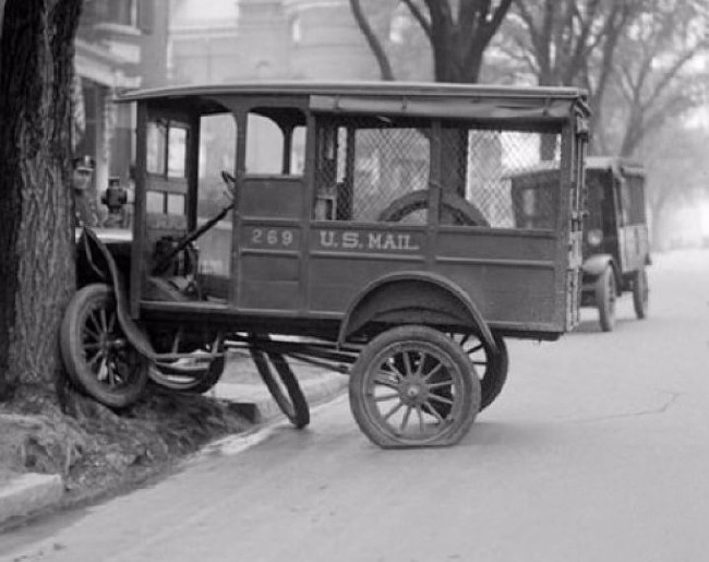 Tarihte görüntülenen ilk trafik kazaları 19
