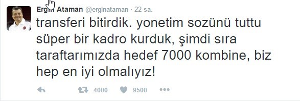 Ergin Ataman'dan tarihi çağrı 3