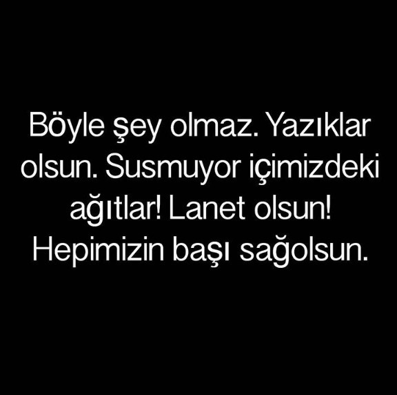 Ünlülerden Gaziantep saldırısı paylaşımları 25