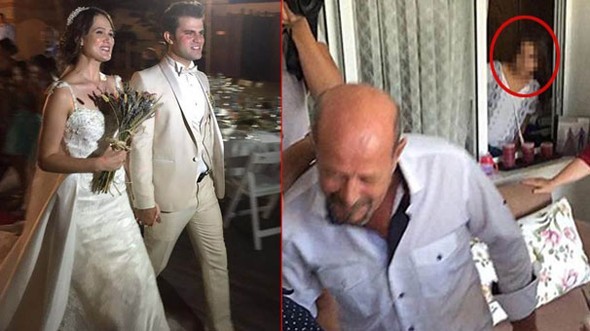 Düğün günü takıları çalan kamerada 12