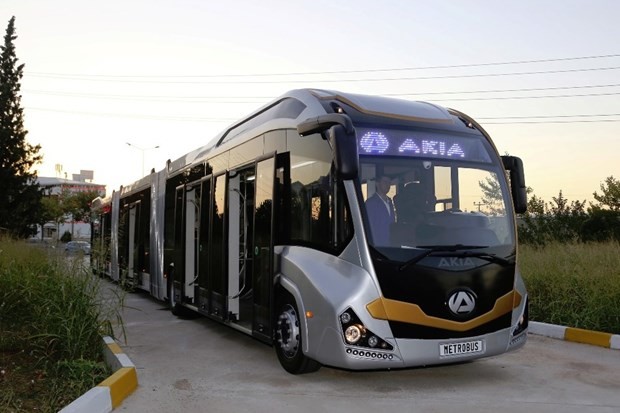 İşte Türkiye'nin ilk yerli metrobüsü 2