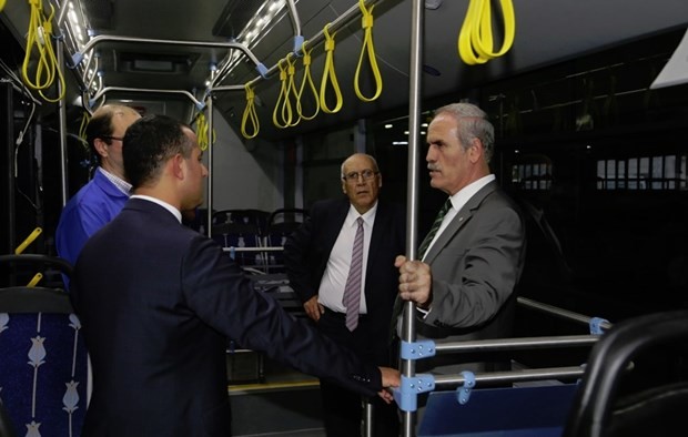 İşte Türkiye'nin ilk yerli metrobüsü 5