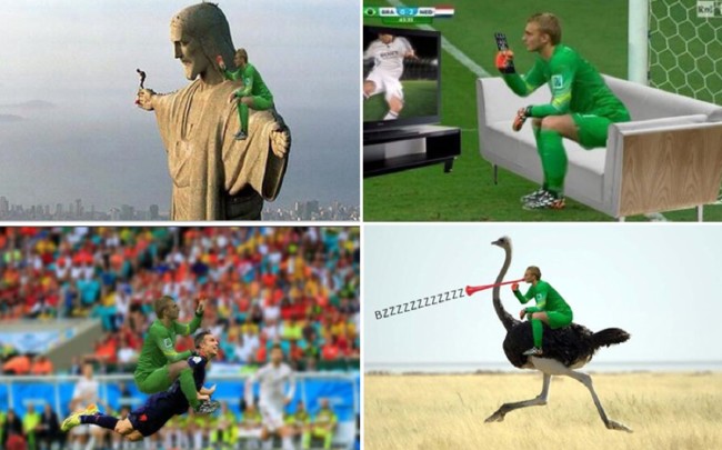 Kaleci Cillesen'in kalede oturuşu espiri konusu oldu 10